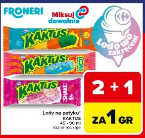 Lody na patyku KAKTUS