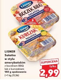 Lisner Sałatka w stylu amerykańskim z boczkiem BBQ lub z kurczakiem