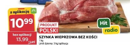 Szynka wieprzowa bez kości