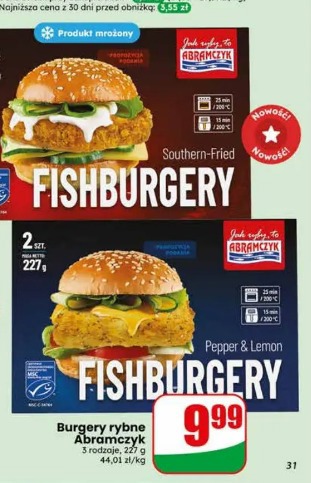Burgery rybne Abramczyk