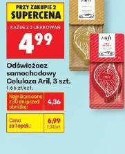 Arił odświeżacz samochodowy Celuloz, 3 szt.