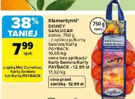 Klementynki DISNEY SANLUCAR