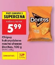 Chipsy kukurydziane nacho cheese Doritos
