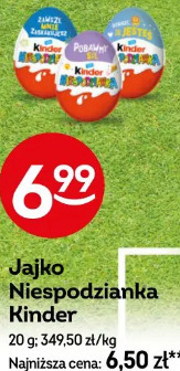 Jajko Niespodzianka Kinder