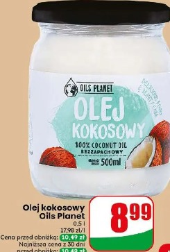 Olej kokosowy Oils Planet