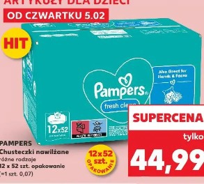 Pampers Chusteczki nawilżane