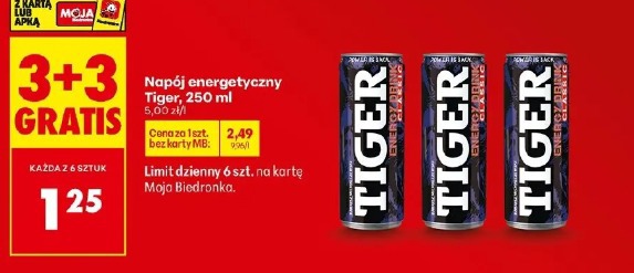 Napój energetyczny Tiger