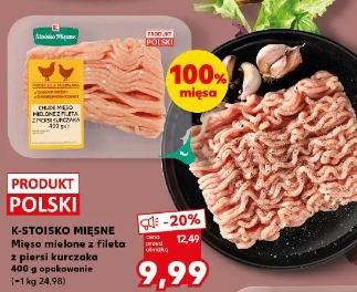 K-Stoisko Mięsne Mięso mielone z fileta z piersi kurczaka