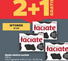 Masło ekstra Łaciate