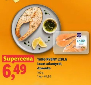 Targ Rybny Lidl Łosoś atlantycki, dzwonko