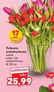 Tulipany walentynkowe bukiet