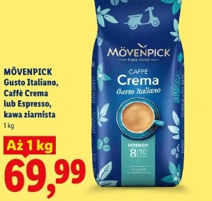 Mövenpick Gusto Italiano, Caffè Crema lub Espresso, kawa ziarnista