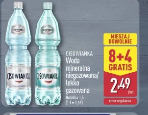 Cisowianka Woda mineralna niegazowana/lekko gazowana