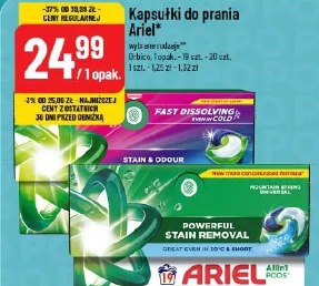 Kapsułki do prania Ariel