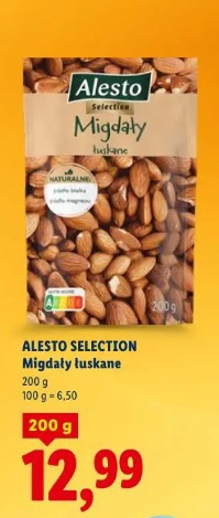 Alesto Selection Migdały łuskane