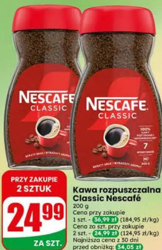 Kawa rozpuszczalna Classic Nescafé