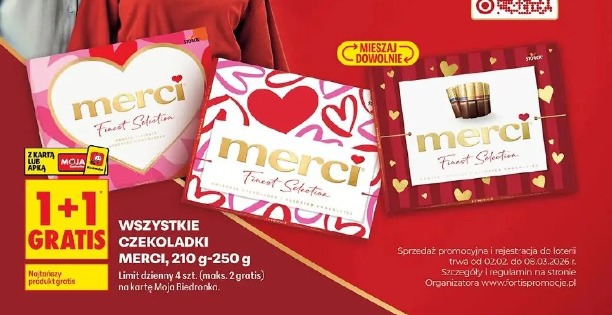 Wszystkie czekoladki Merci