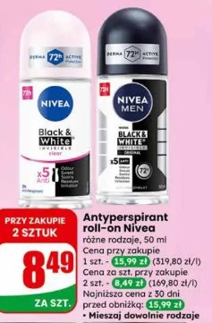 Antyperspirant roll-on Nivea