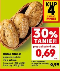 Bułka fitness pszenno-żytnia