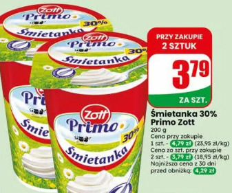 Śmietanka 30% Primo Zott