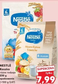 Nestlé Kaszka różne rodzaje 230 g opakowanie