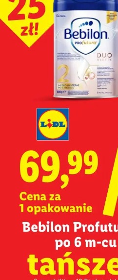 Bebilon Profutura 2 mleko następne po 6 m-cu Nutricia