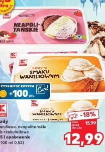 K Classic Lody o smaku waniliowym