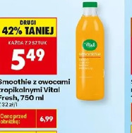 Smoothie z owocami tropikalnymi Vital Fresh