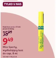 Miss Sporty, wydłużający tusz do rzęs