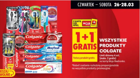 Wszystkie produkty Colgate