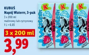 Kubuś Napój Waterrr, 3-pak