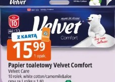 Papier toaletowy Velvet Comfort Velvet Care