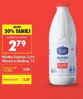 Mleko świeże 3,2% Mleczna Dolina