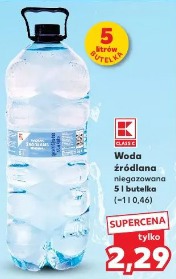 K-Classic Woda źródlana niegazowana
