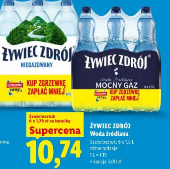 Żywiec Zdrój Woda źródlana