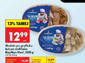 Śledzie po gryficku lub po wołinsku Kapitan Navi