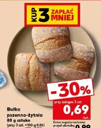 Bułka pszenno-żytnia