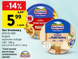 Ser kremowy Hochland krążek