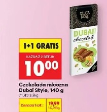 Czekolada mleczna Dubai Style