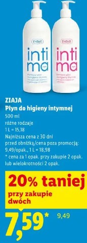 Ziaja Płyn do higieny intymnej
