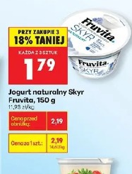 Jogurt naturalny Skyr Fruvita