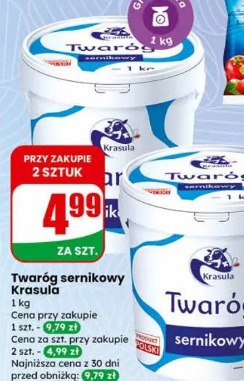 Twaróg sernikowy Krasula