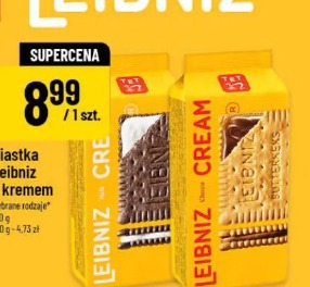 Ciastka Leibniz z kremem wybrane rodzaje