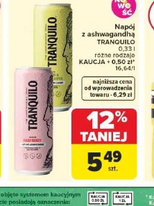 Napój z ashwagandhą Tranquilo
