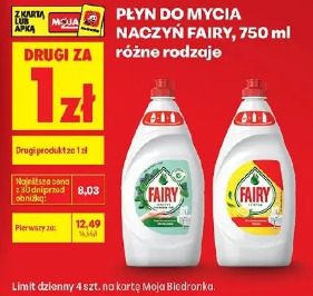 Płyn do mycia naczyń Fairy