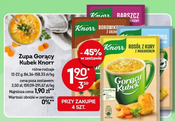 Zupa Gorący Kubek Knorr