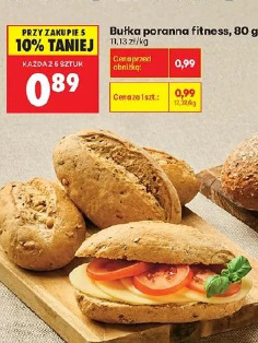Bułka poranna fitness