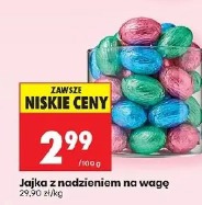 Jajka z nadzieniem na wagę