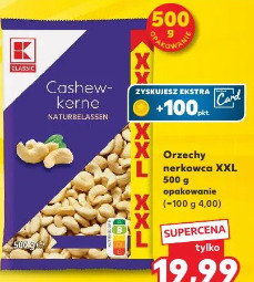 K-Classic Cashew-kerne orzechy nerkowca XXL