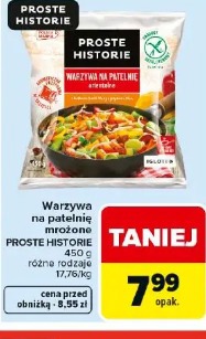 Warzywa na patelnię mrożone Proste Historie